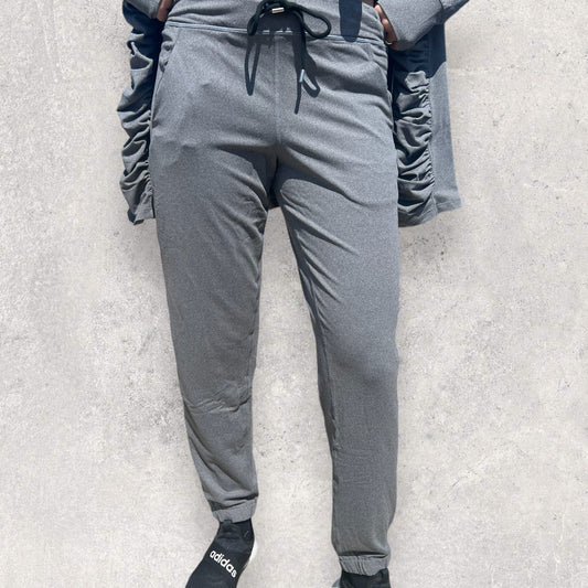Athletic Bottoms - Jogger Pants in Gray