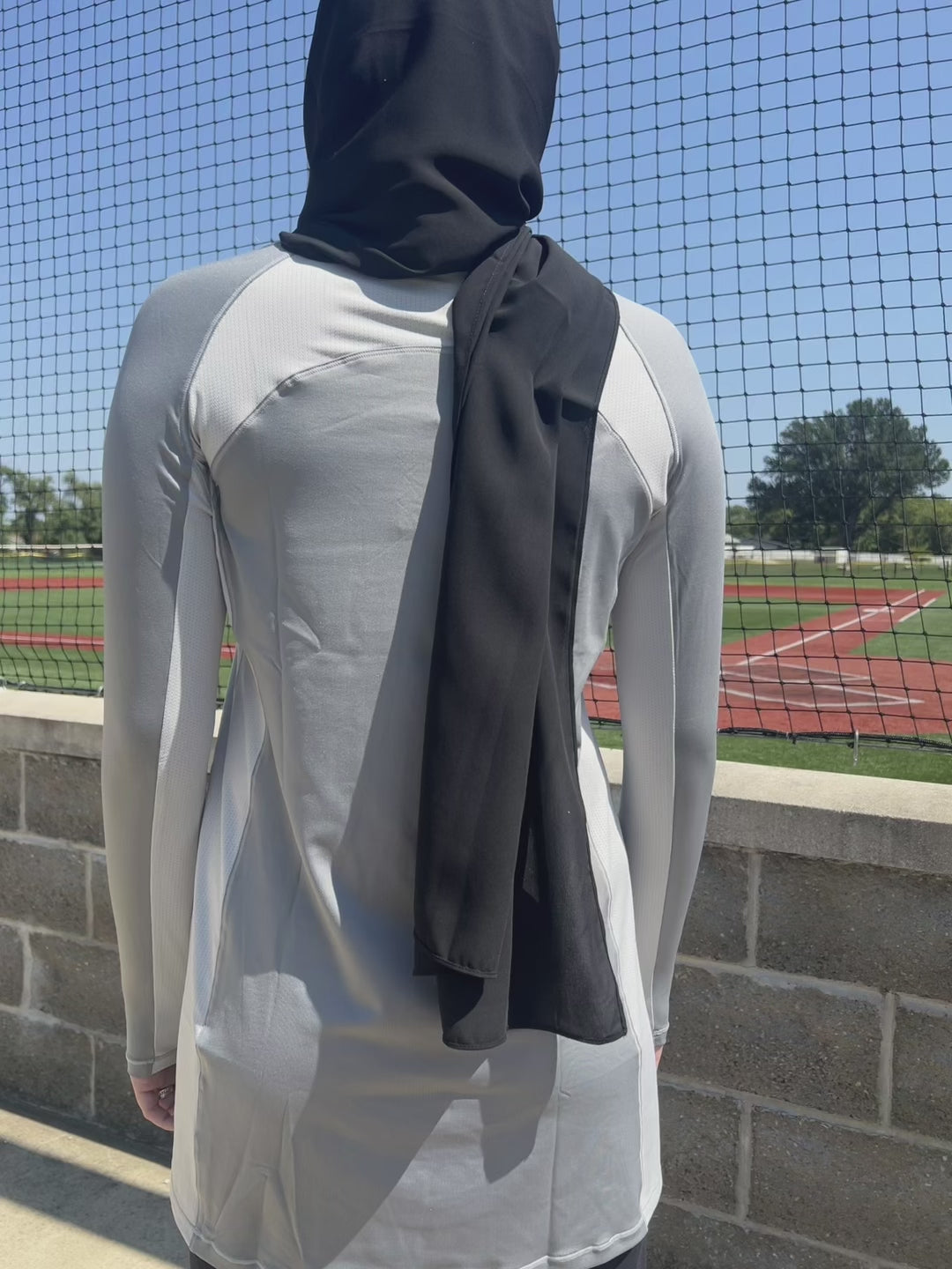 Athletic Tops - Gray Shirt