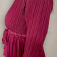 Three Tier dress- Raspberry