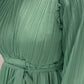 Three Tier dress- Fern Green