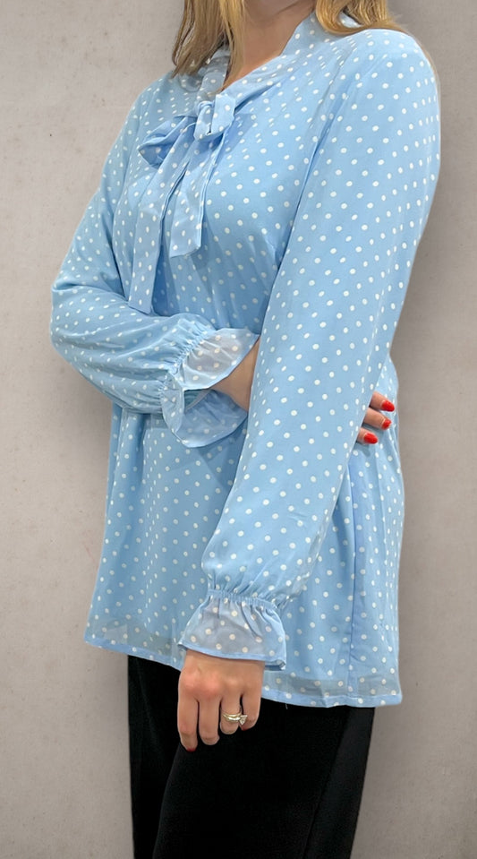 Bowtie Tunic - Blue