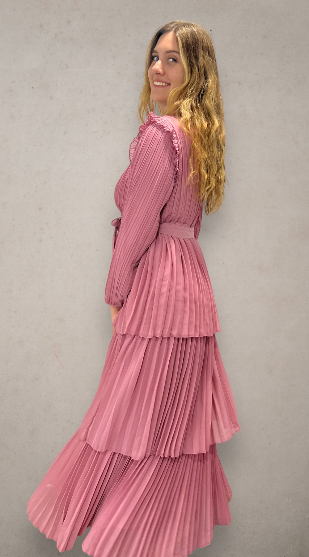 Three Tier dress- Cotton Candy MESADORN Three Tier dress- Cotton Candy MESADORN
