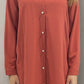 Pearl Button Down Tunic - Dusty Rose