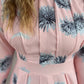 Dandelion Floral Print Dress - Blush Pink