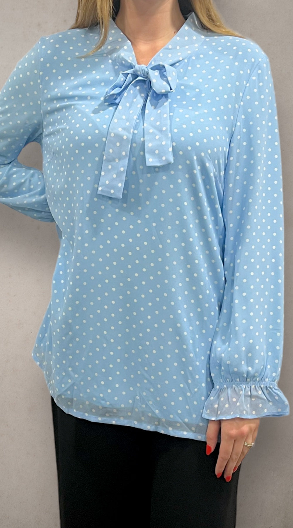 Bowtie Tunic - Blue