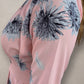 Dandelion Floral Print Dress - Blush Pink