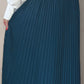 Pleated Skirt Blue