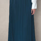 Pleated Skirt Blue