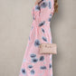Dandelion Floral Print Dress - Blush Pink